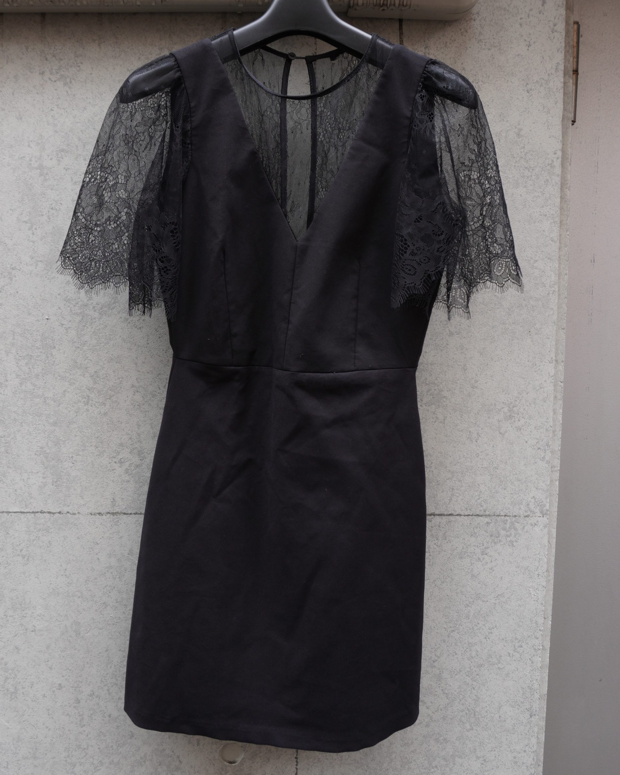 ドレス-シアーブラックオケージョン