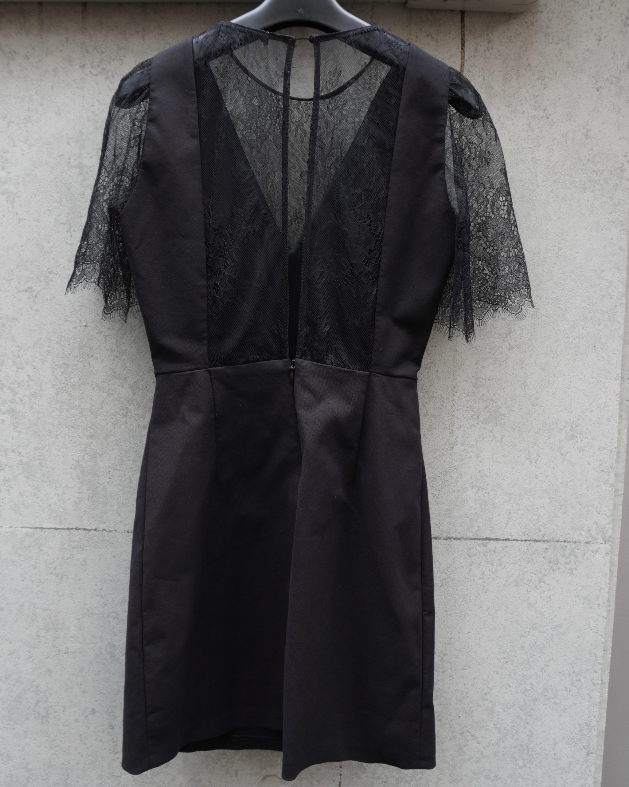 ドレス-シアーブラックオケージョン