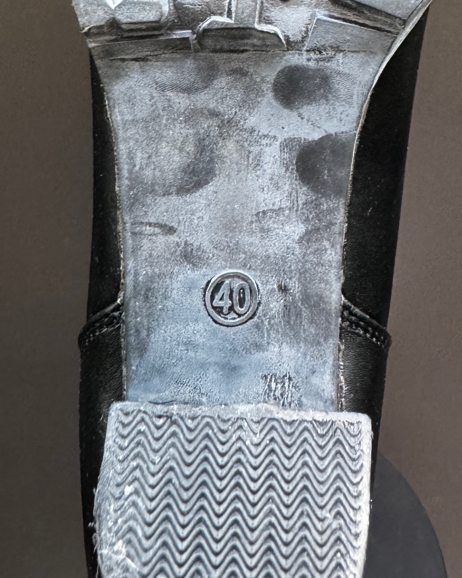 ロング黒ブーツ