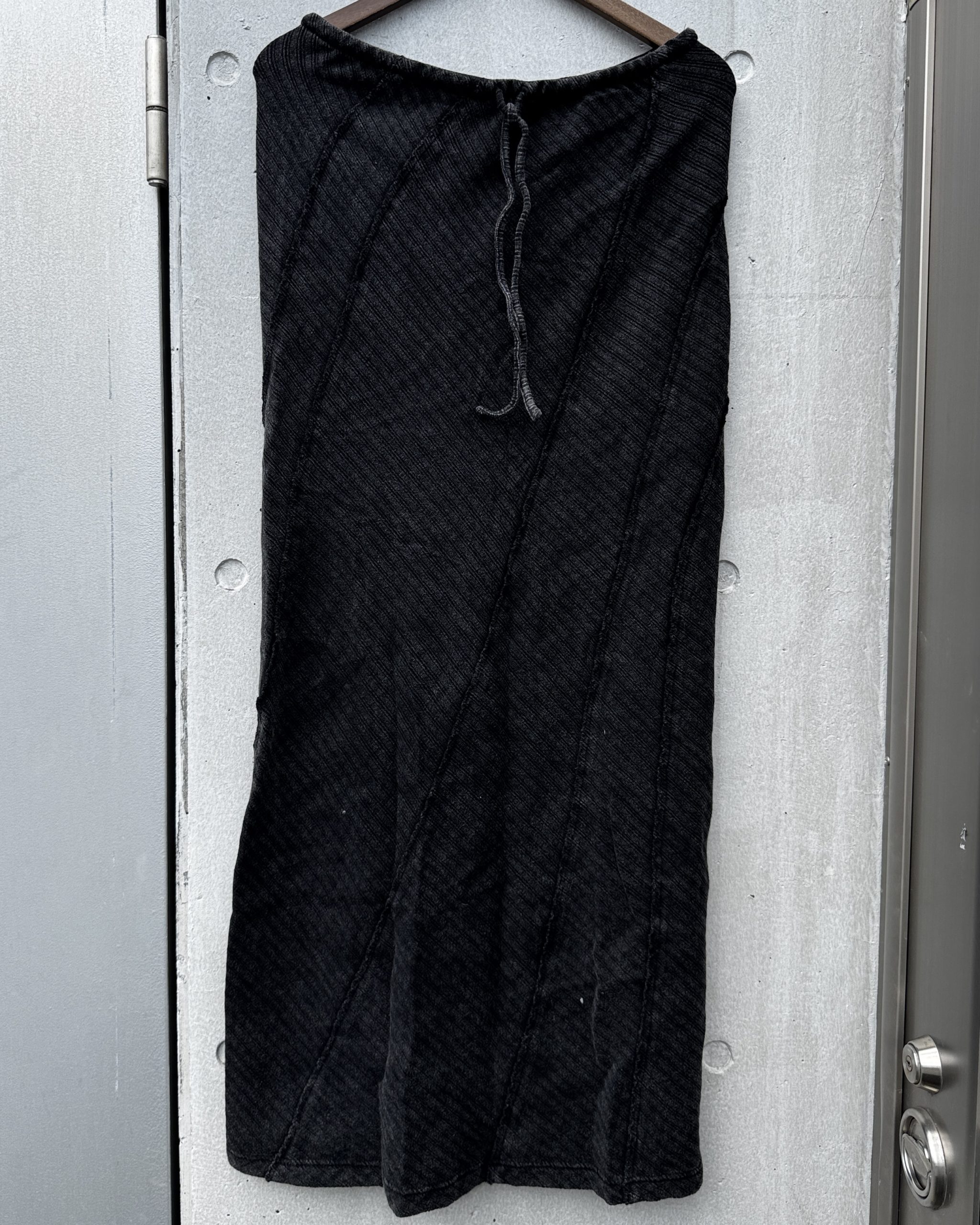 スカート-リブタイトマキシスカート