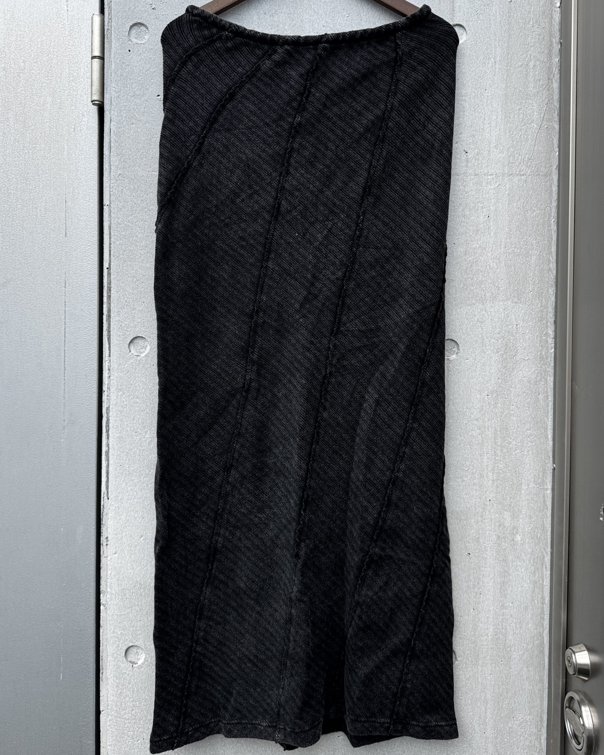 スカート-リブタイトマキシスカート