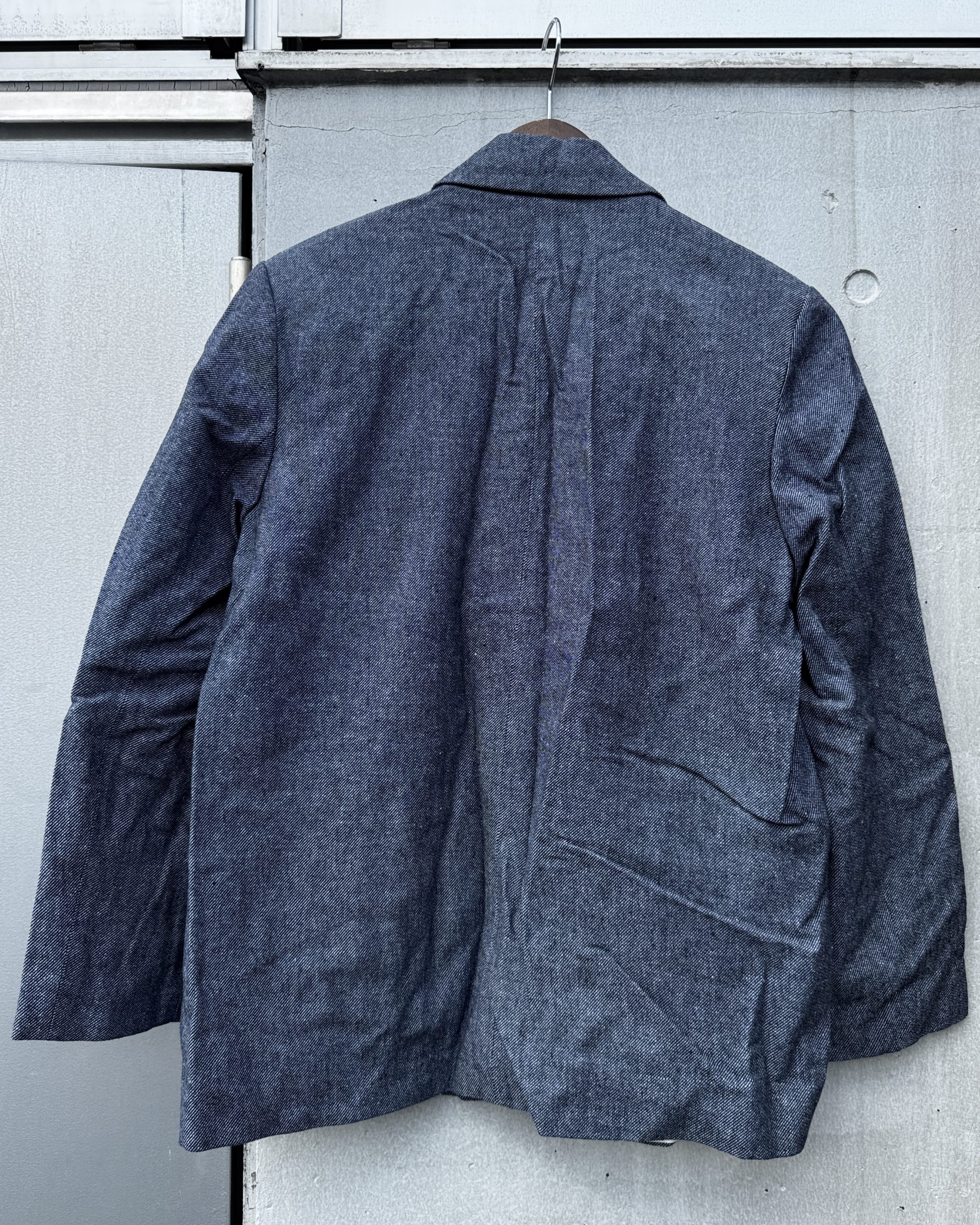 ジャケット-インディゴブルーシンプル