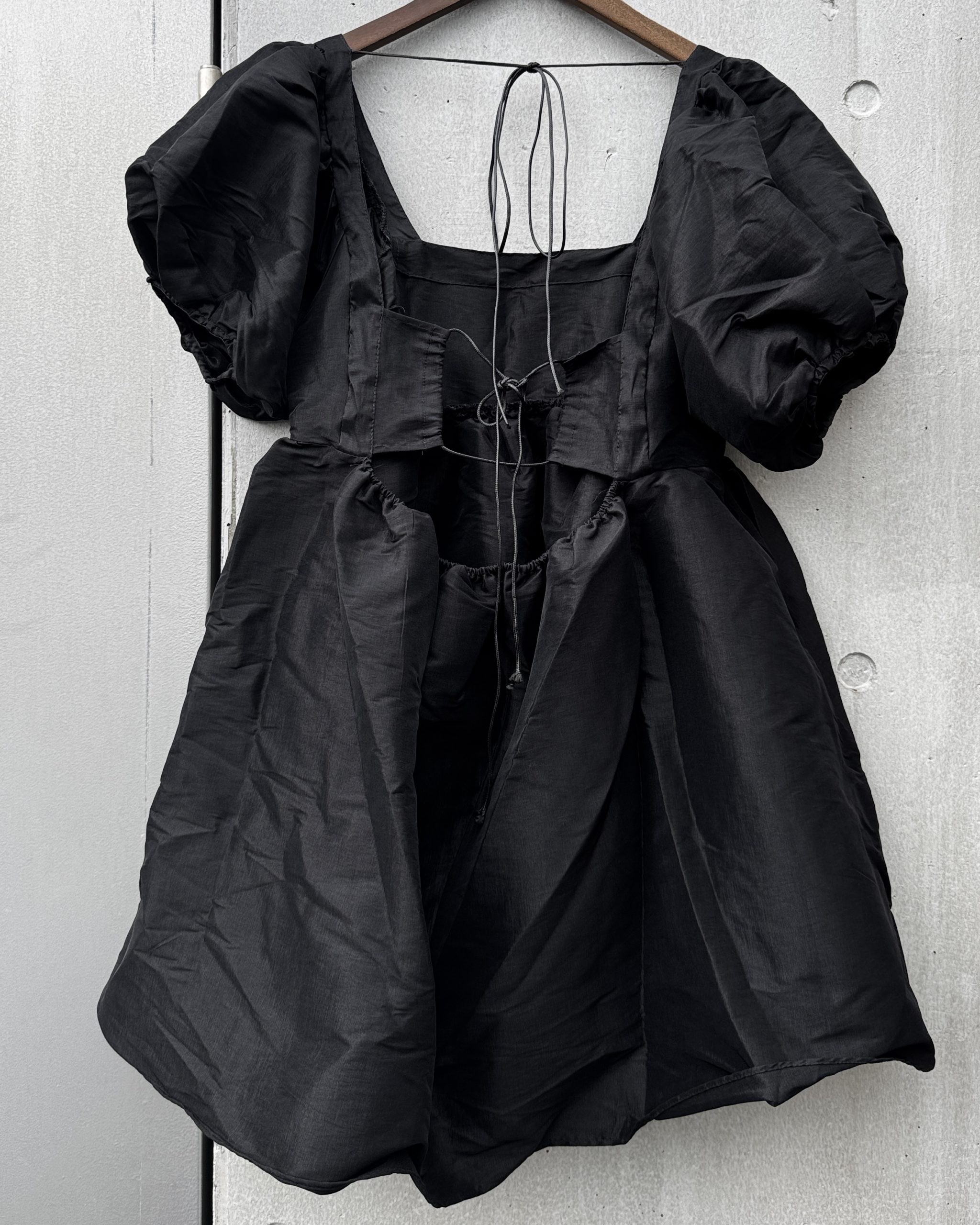 ドレス-ボリュームリボンドレス