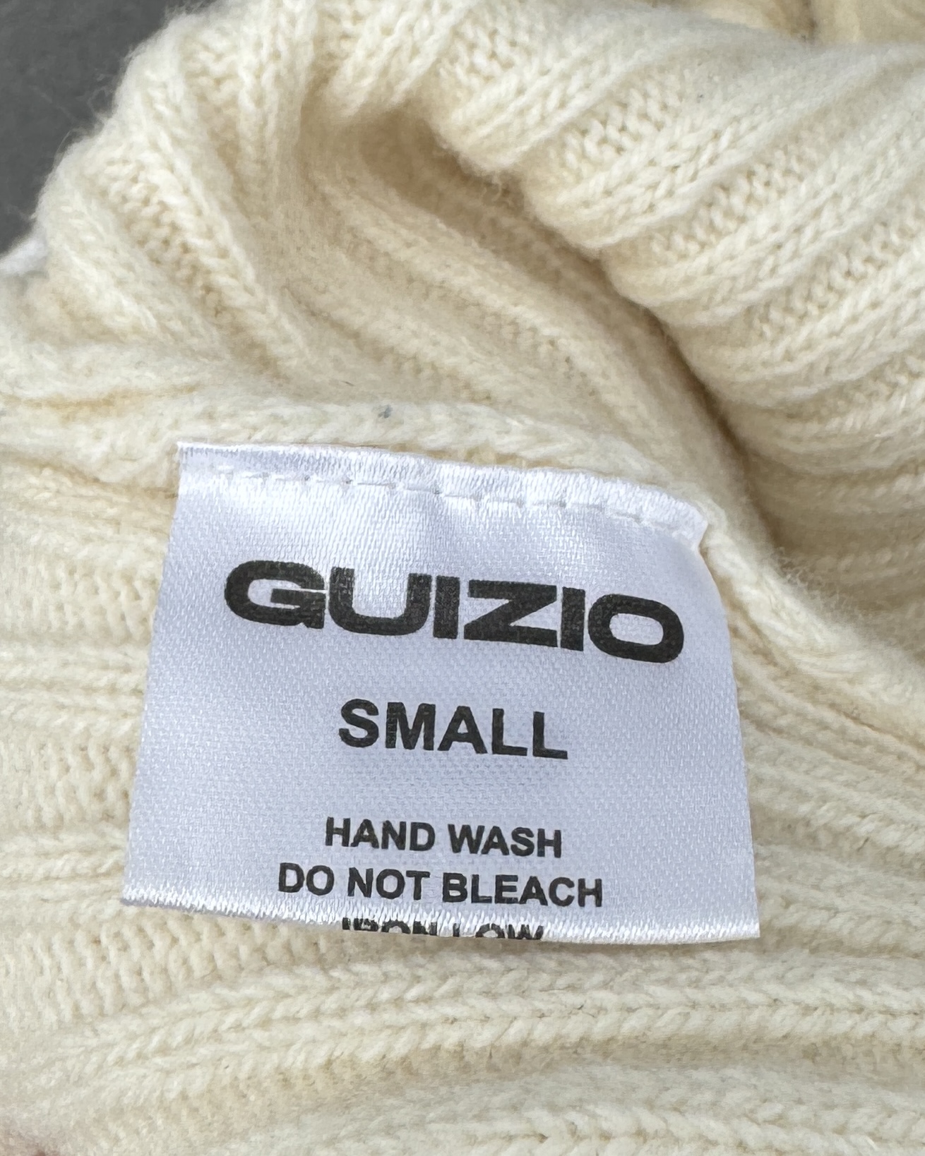 トップス-ベージュ系レイヤードニット