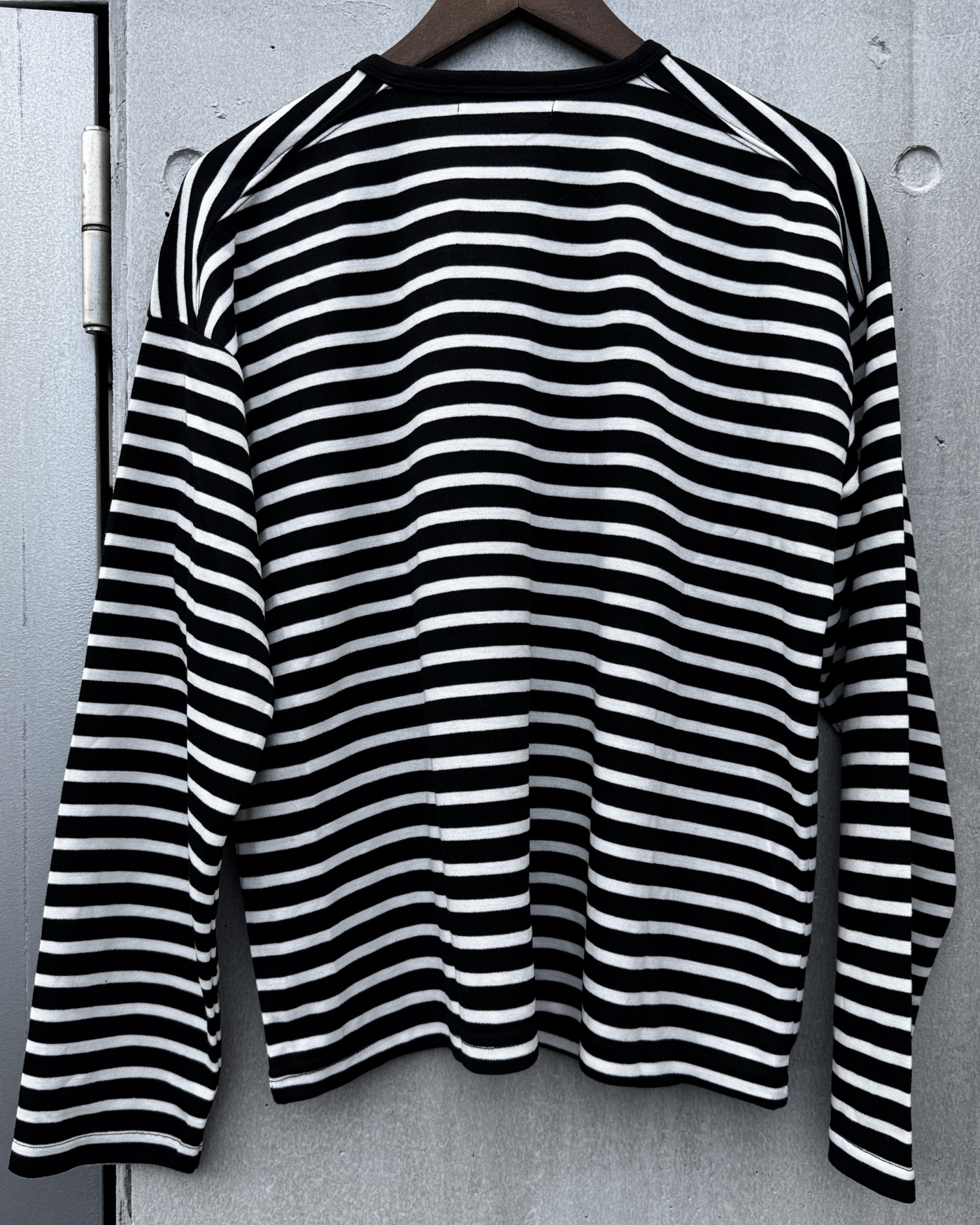 トップス-ボーダーカーディガン