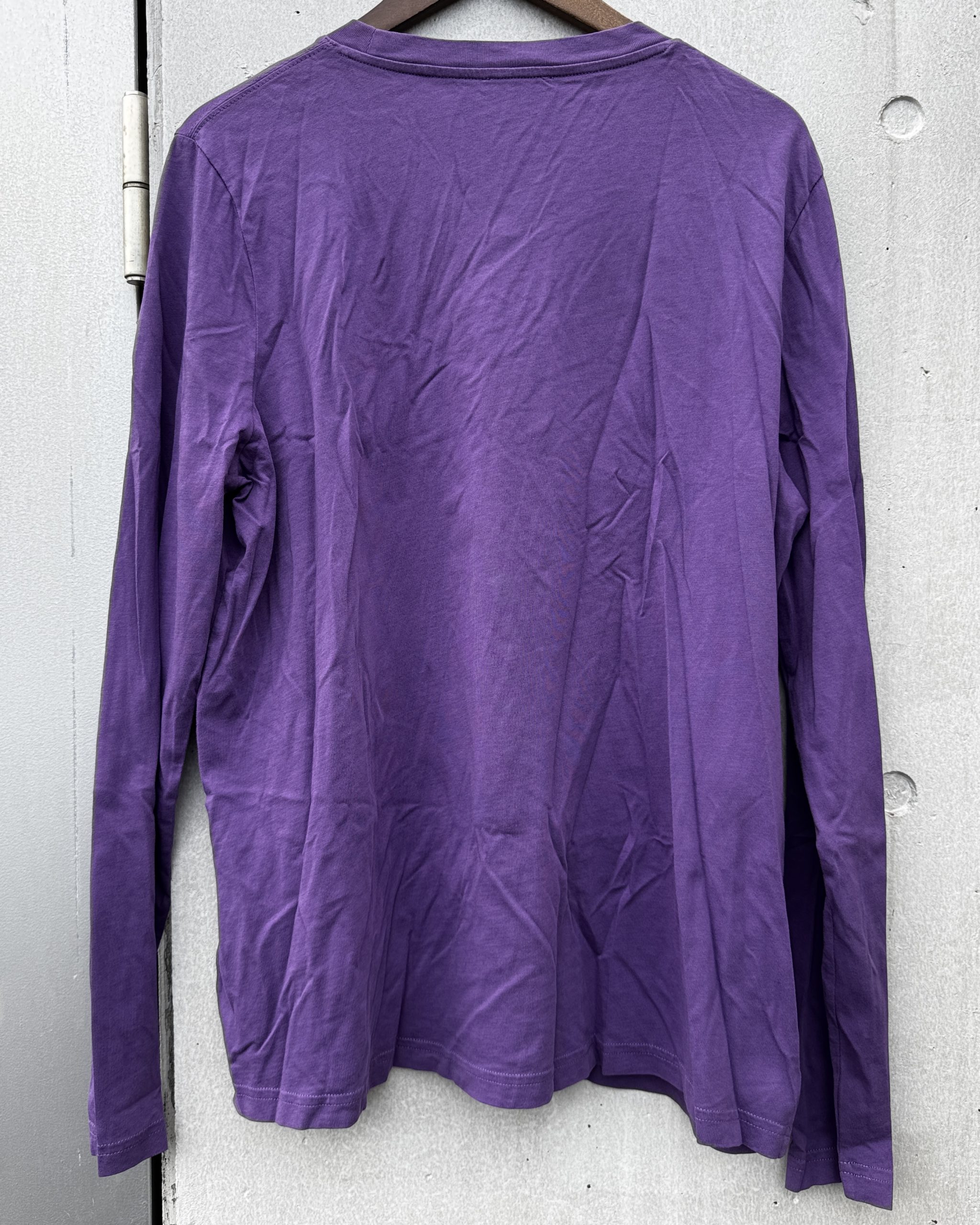 トップス-紫ロンT