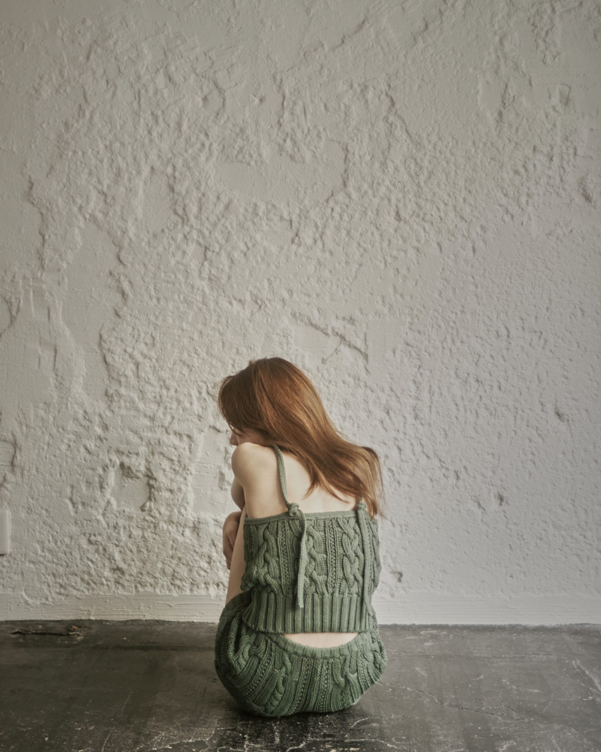 トップス-ニットキャミセットアップ