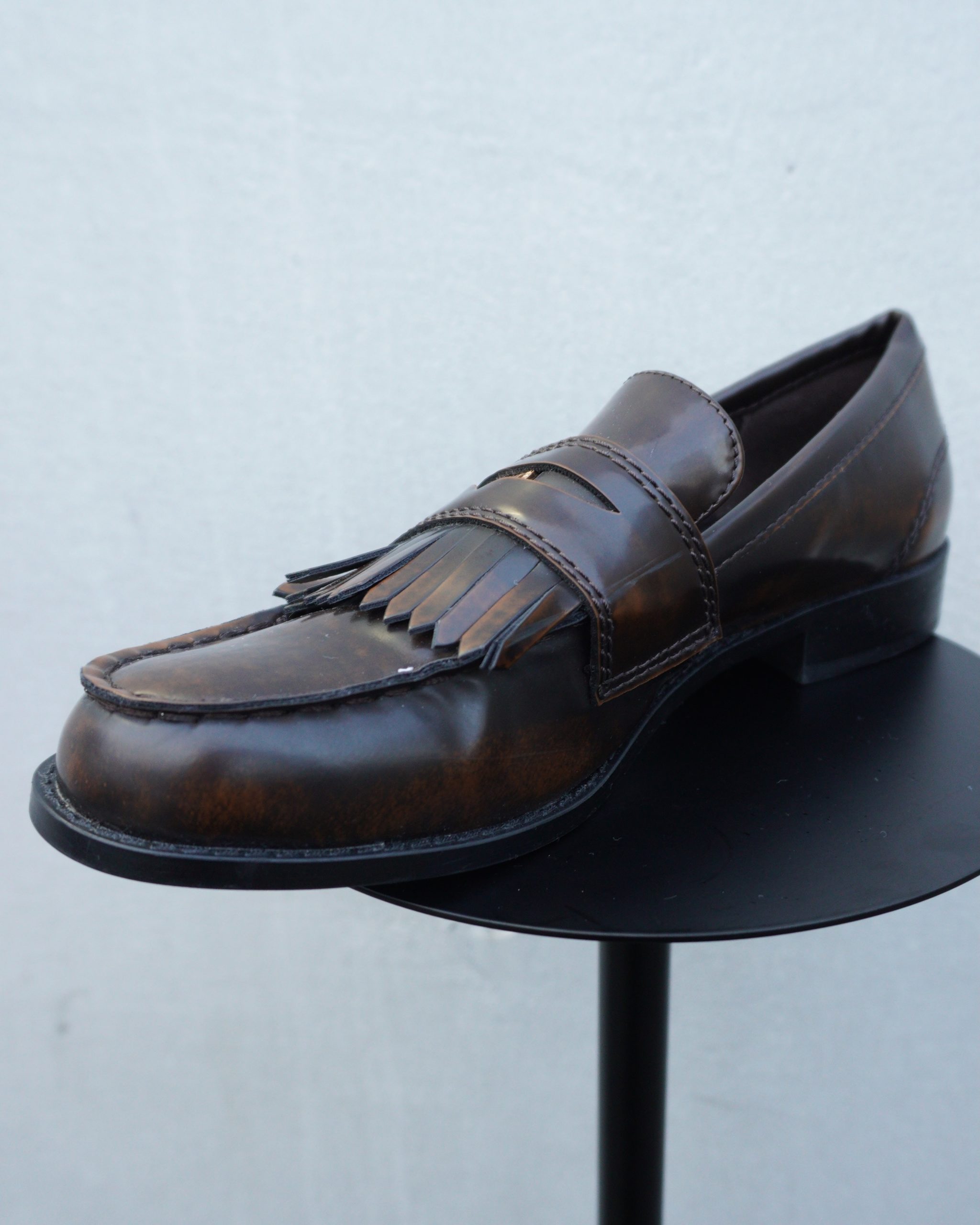 ブラウンコインローファー