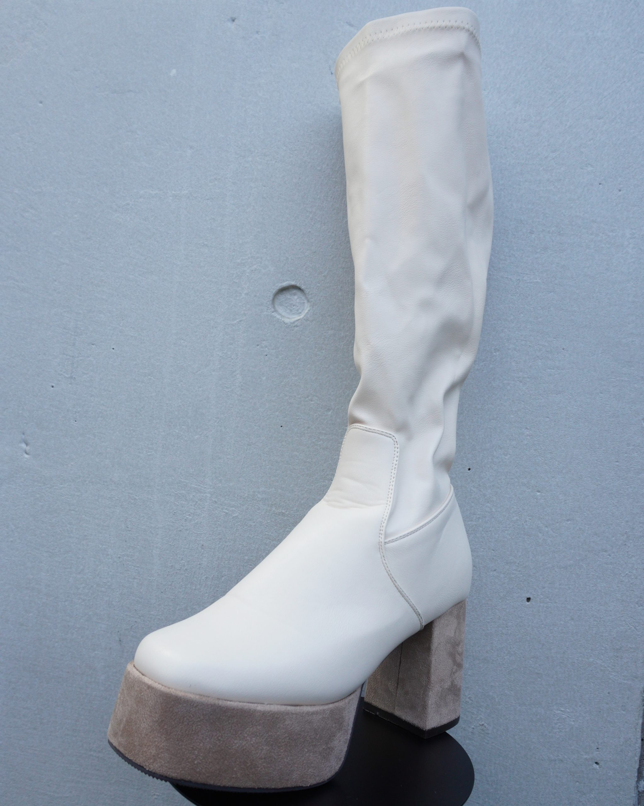 白ロングブーツ