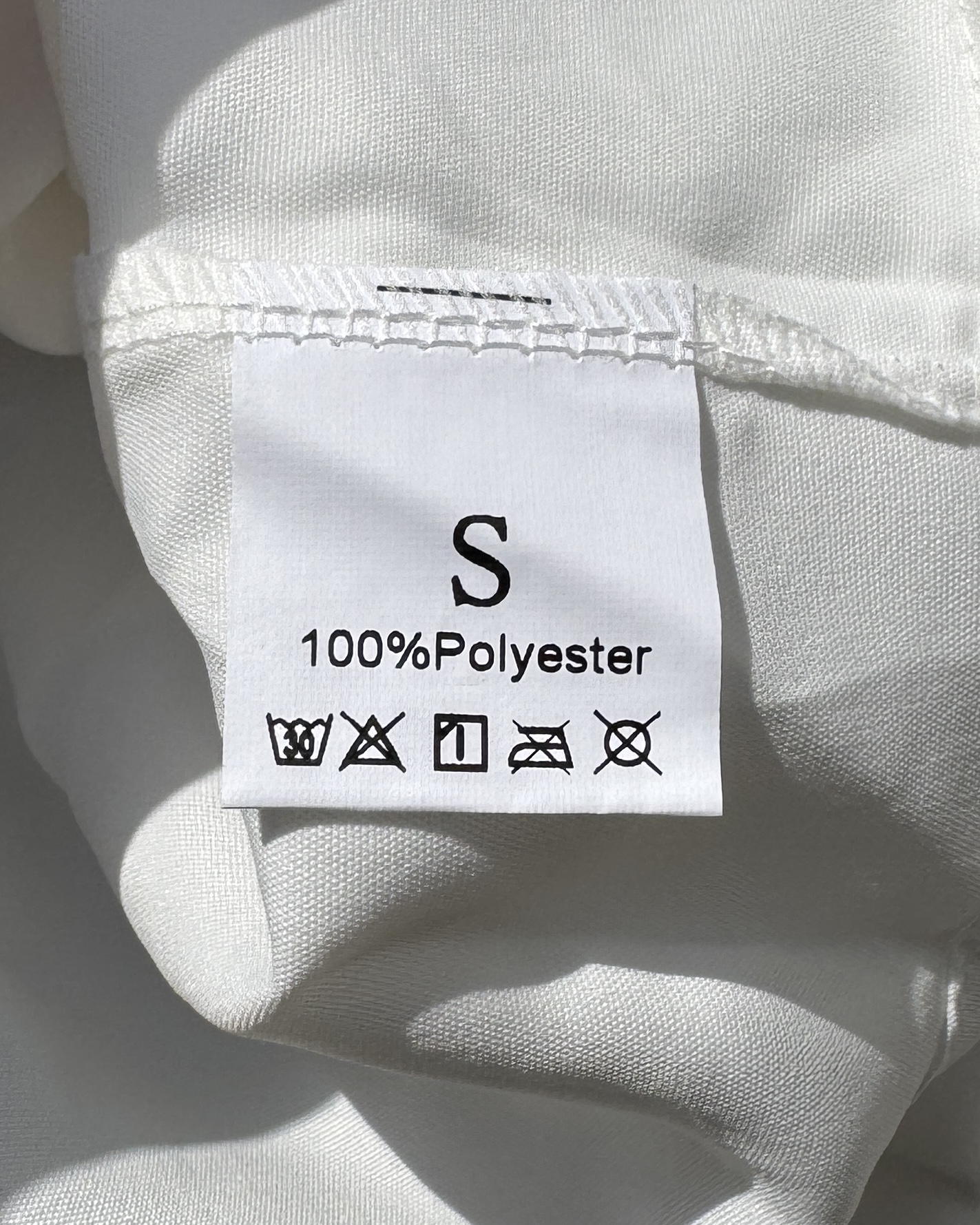 トップス-ホワイトシャツ短丈